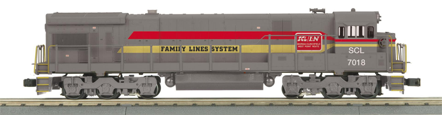 O Scale Seaboard Coast Line RailKing C30-7 Diesel Engine W/Proto-Sound 3.0