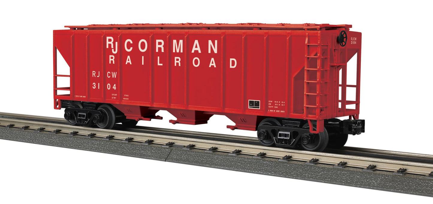 O Gauge RailKing RJ Corman Ps-2 Discharge Hopper Car