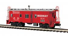 O Gauge Premier Bay Window Caboose RJ Corman "Midway"