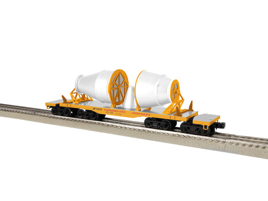 O UP Rocket Booster Flatcar 5-Pack w/rocket