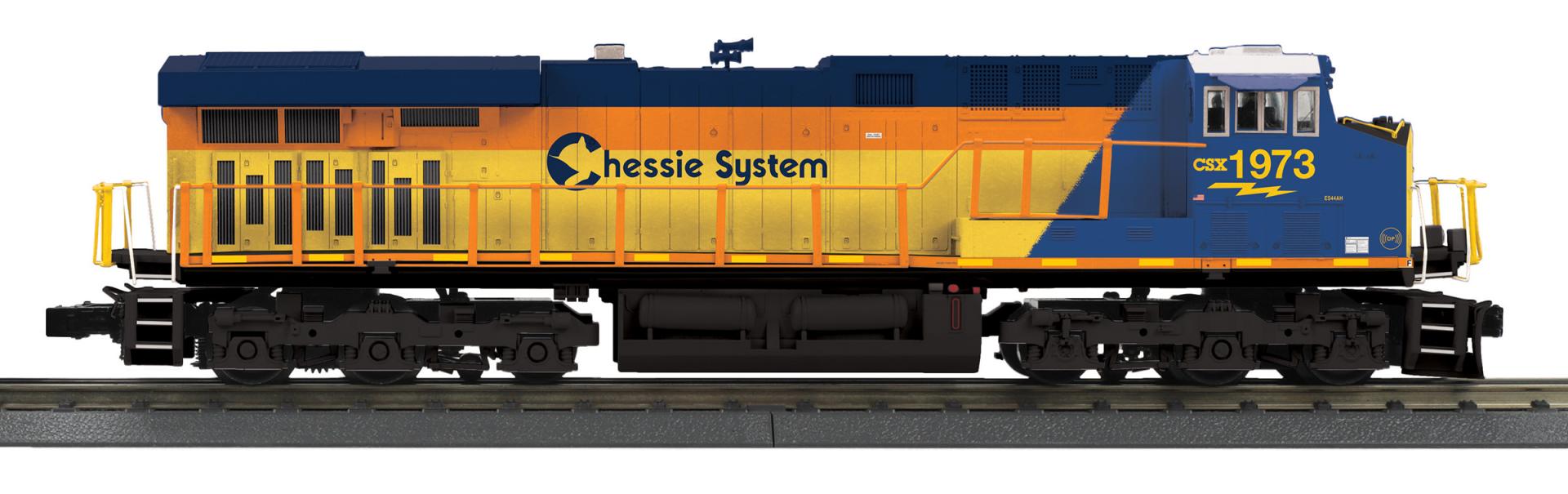 CSX Chessie O Gauge RailKing ES44AC Imperial Diesel Engine With Proto-Sound 3.0