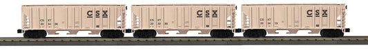 O Gauge RailKing CSX Ps-2 Discharge Hopper Car