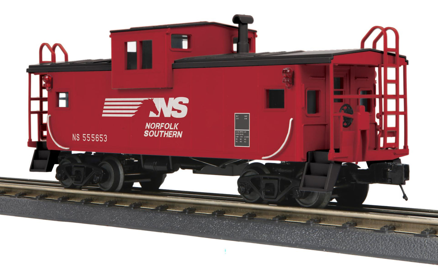 O Gauge NS Rugged Rails Extended Vision Caboose
