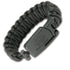 Outdoor Edge Para Claw Black Large, Features 1.5" Blackstone finish 8Cr13MoV stainless blade. The blade is molded into a GRN guard that ties into the bracelet. Black 550 paracord bracelet with total length of 17.1'. Medium (fits 7" to Larger)