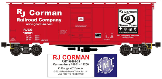 O RJ CORMAN STORM RESP BOXCAR